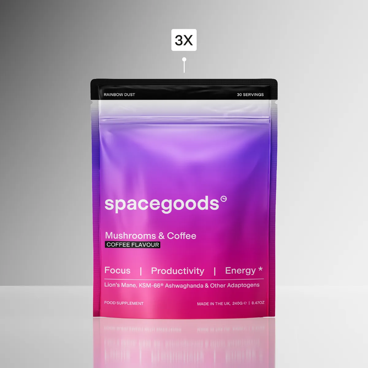Spacegoods Rainbow Dust adaptogen blend